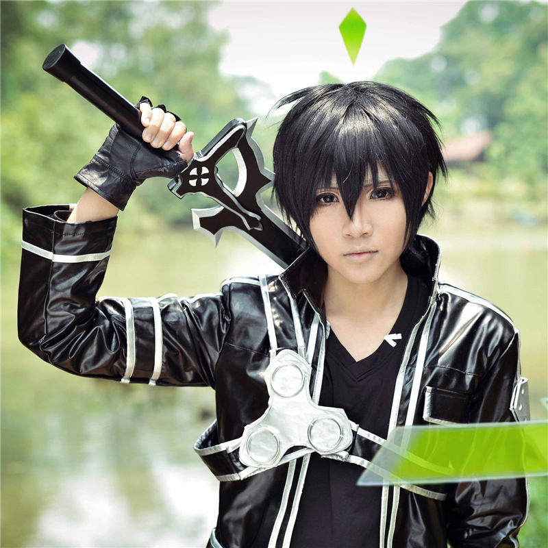 Men Accessories Online - Sword Art Online Kirigaya Kazuto wig