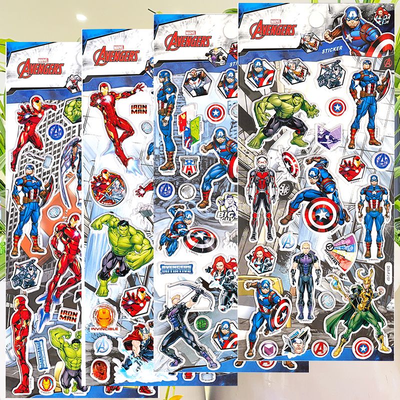 Men Accessories Gift Set - The Avengers stickers children's stickers cartoon
