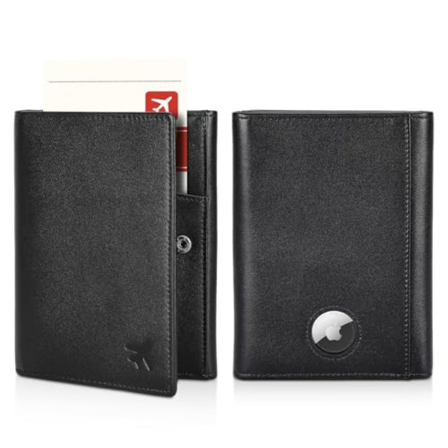 Passport Wallet Rfid - Polare Napa Leather Pilot Wallet Passport