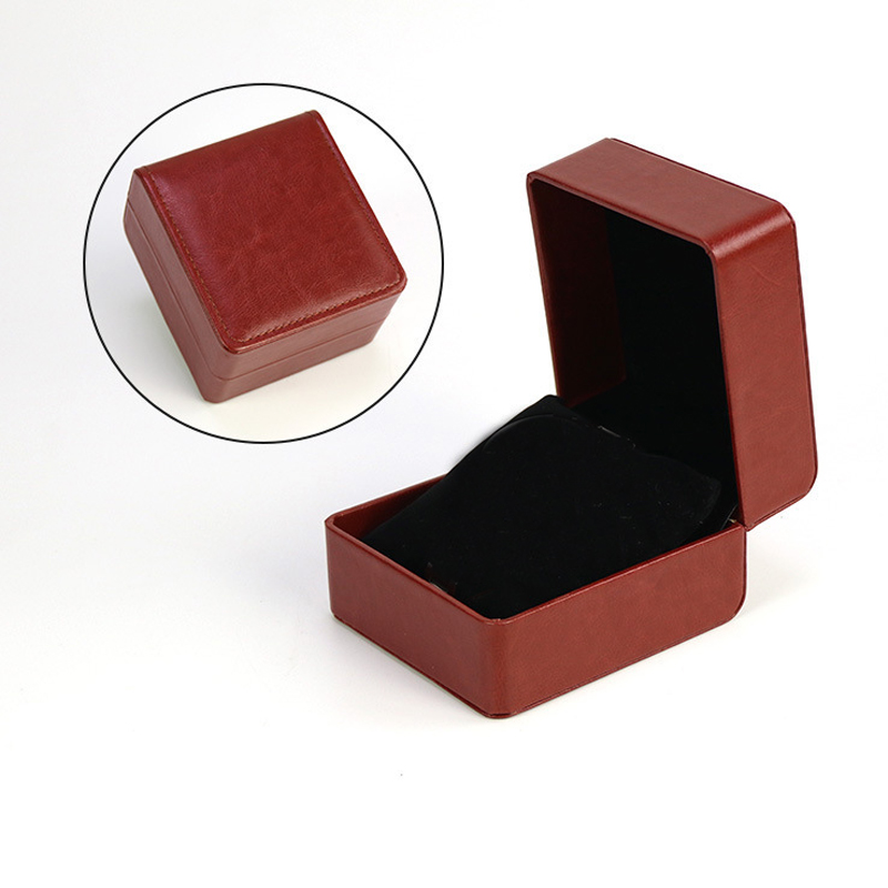 Men Accessories Organiser - Brown Single Watch Gift Box With