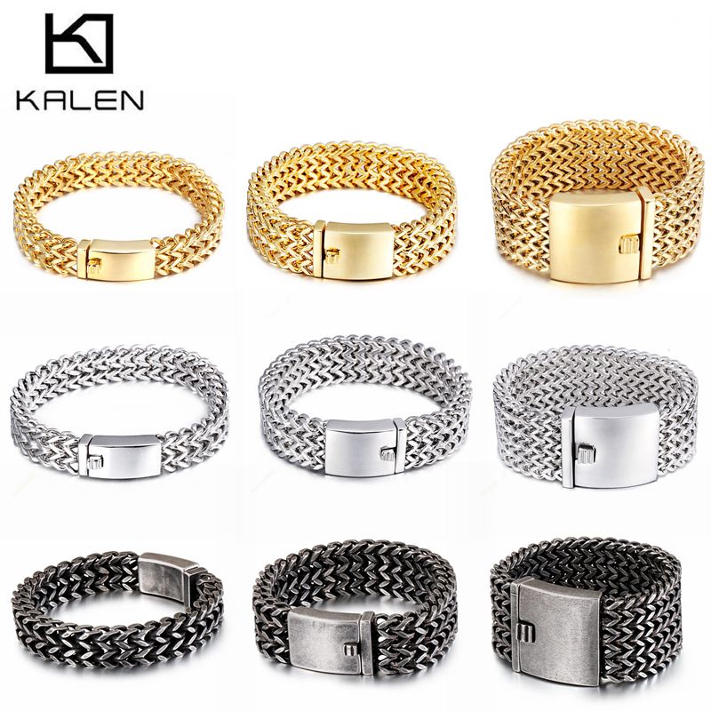 Men Accessories In Dubai - KALEN New Stainless Steel Link Chain