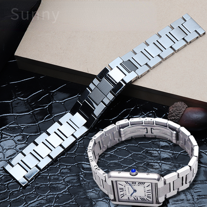 Men'S Accessories Cartier - Stainless Steel Watch Strap for Cartier