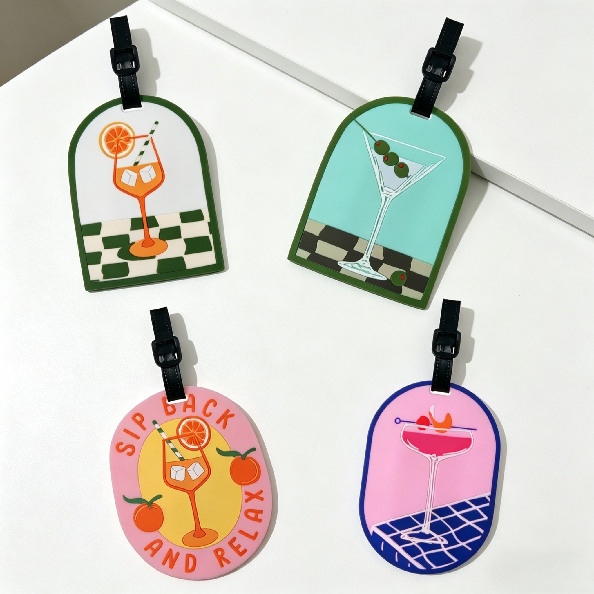 Travel Luggage Tags Privacy Pr - Men'S Accessories Essentials ulasan dan harga