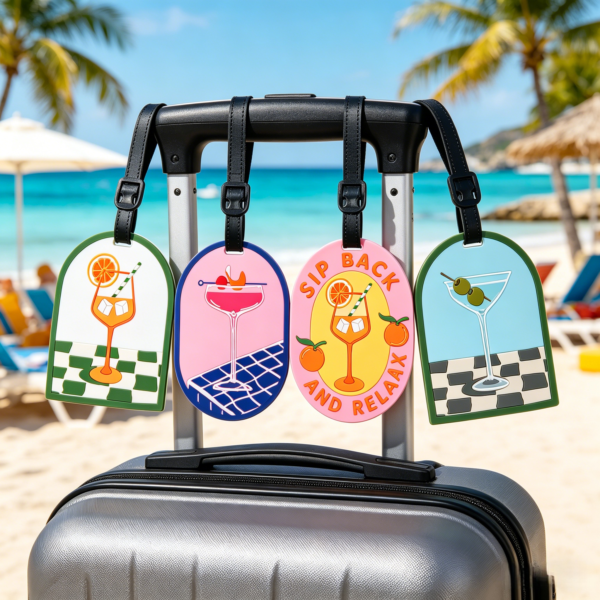 Travel Luggage Tags Privacy Pr - Men'S Accessories Essentials ulasan dan harga