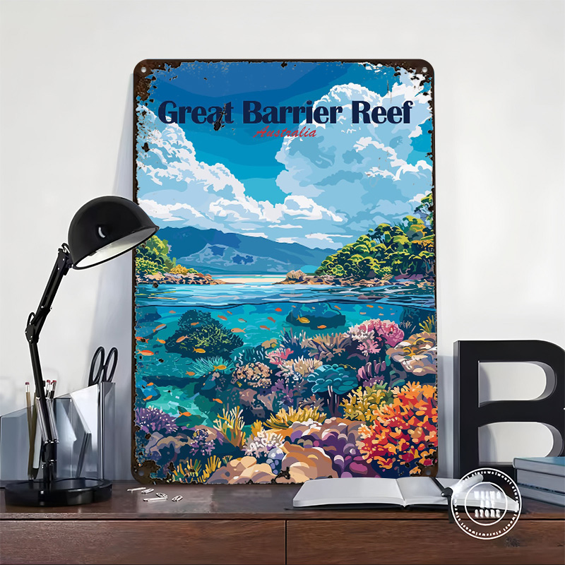 Great Barrier Reef Australia M - Men'S Accessories Australia ulasan dan harga