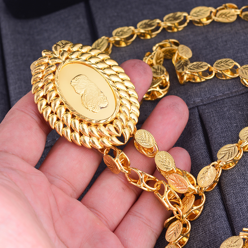 Dubai 24K Gold Color Jewelry S - Men Accessories In Dubai ulasan dan harga