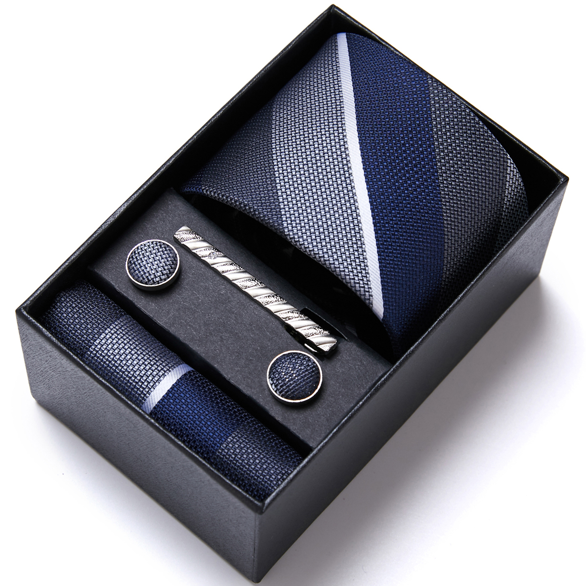 Hot Sale Brand Tie Handkerchie - Men'S Accessories Gift Set Branded ulasan dan harga