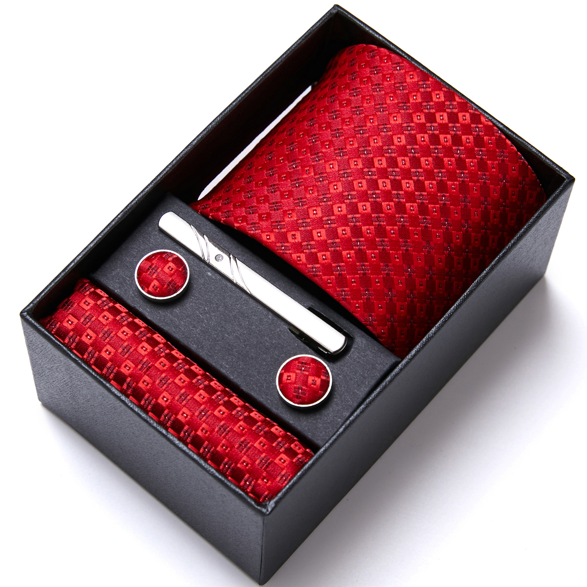 Hot Sale Brand Tie Handkerchie - Men'S Accessories Gift Set Branded ulasan dan harga