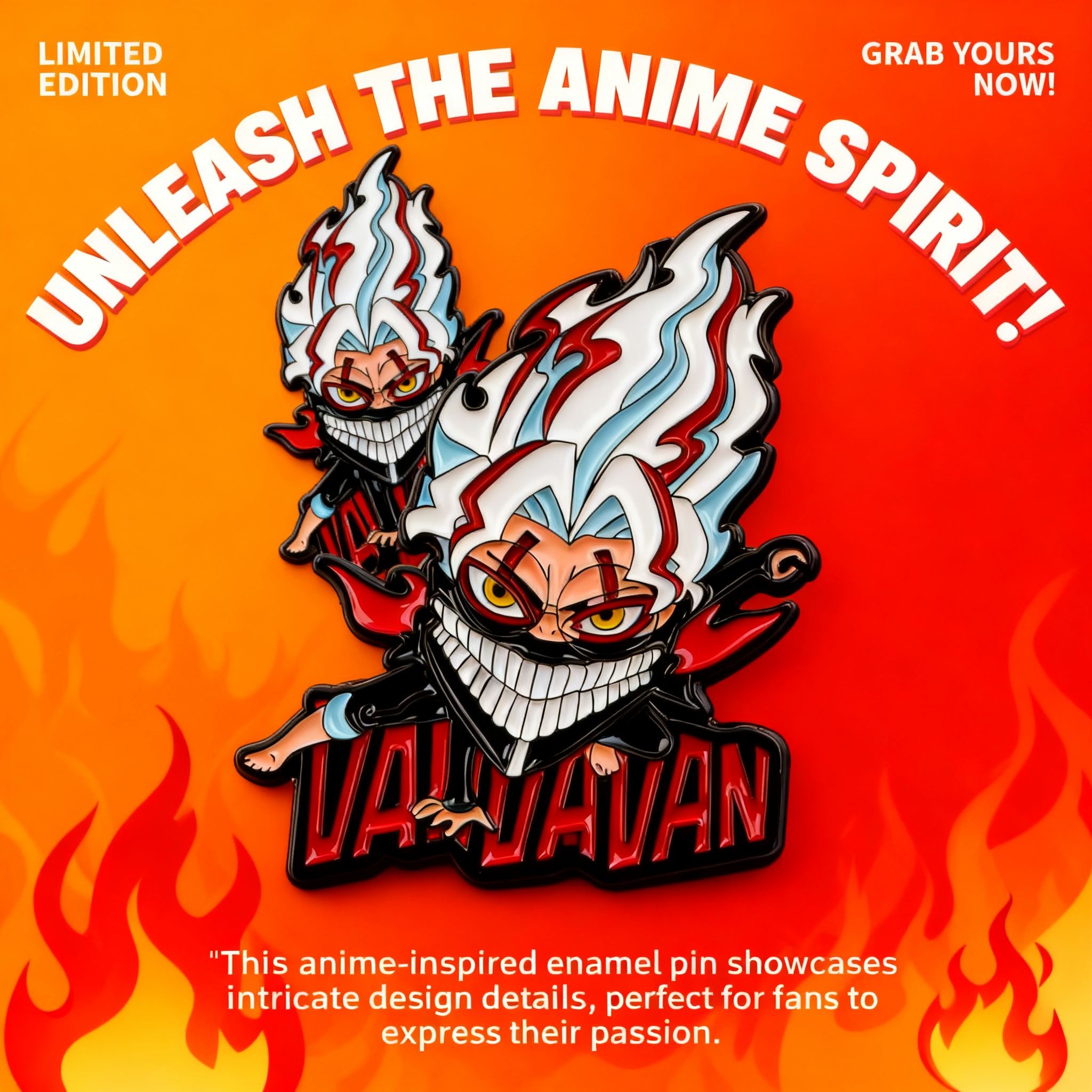 Japanese Anime Manga Enamel Pi - Lapel Pin Enamel ulasan dan harga