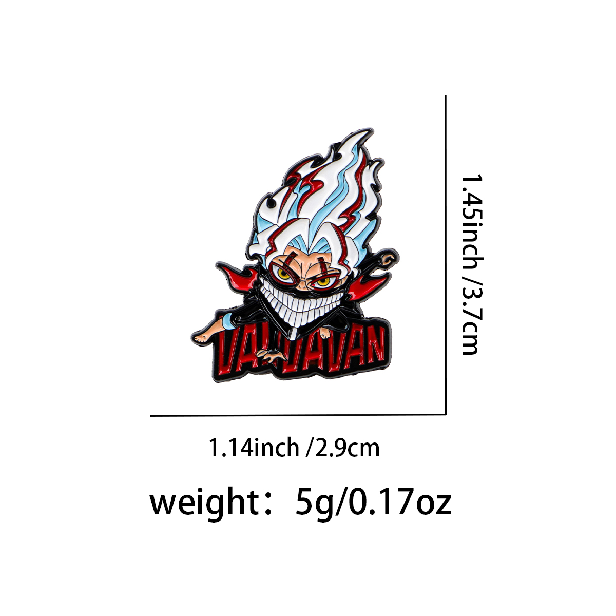 Japanese Anime Manga Enamel Pi - Lapel Pin Enamel ulasan dan harga