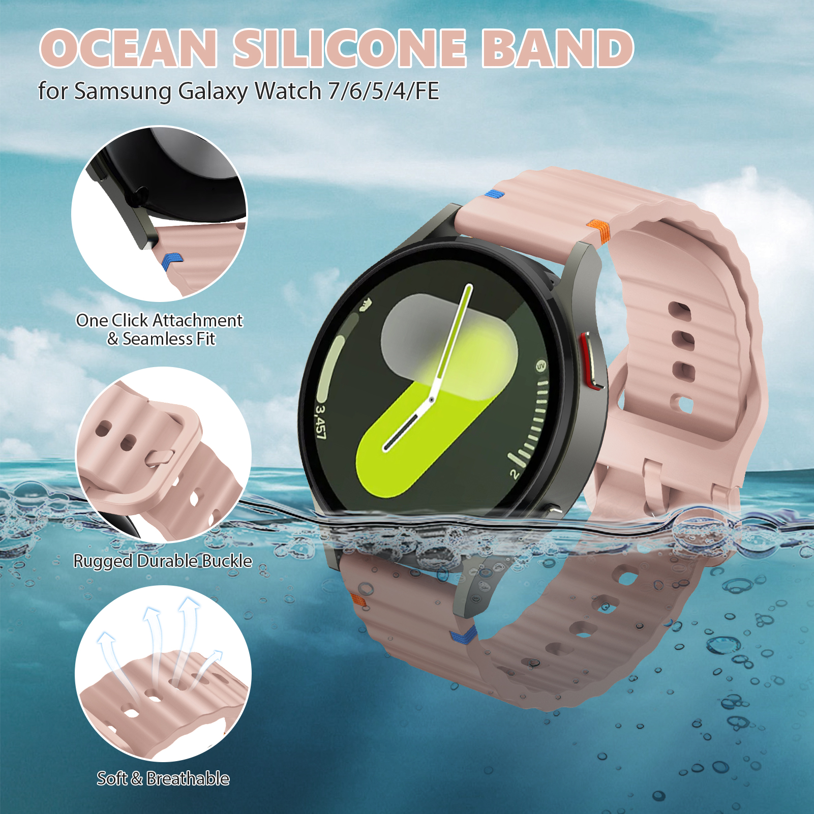 Sport Silicone Band For Realme - Men'S Accessories New Balance ulasan dan harga