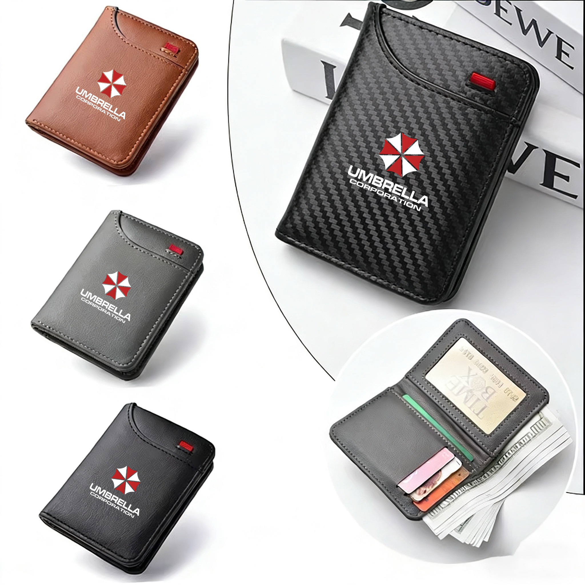 Leather Ultra-thin Mini PU Car - Men Accessories Organiser ulasan dan harga