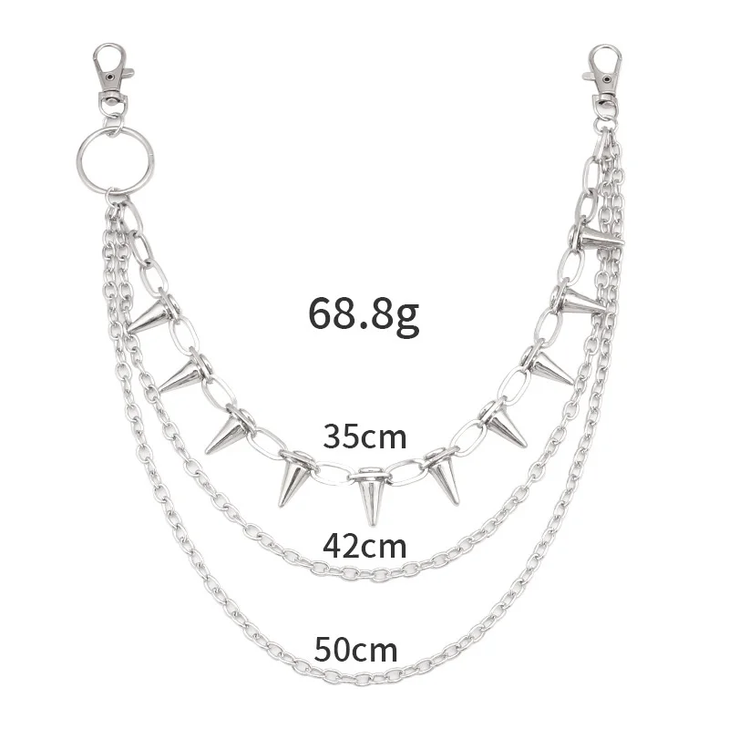 Unisex Hip Hop Punk Rock Metal - Men'S Accessories For Jeans ulasan dan harga