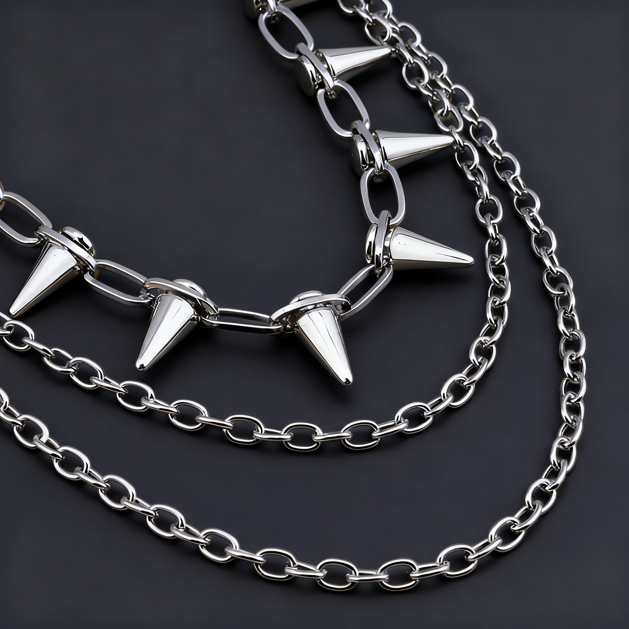 Unisex Hip Hop Punk Rock Metal - Men'S Accessories For Jeans ulasan dan harga