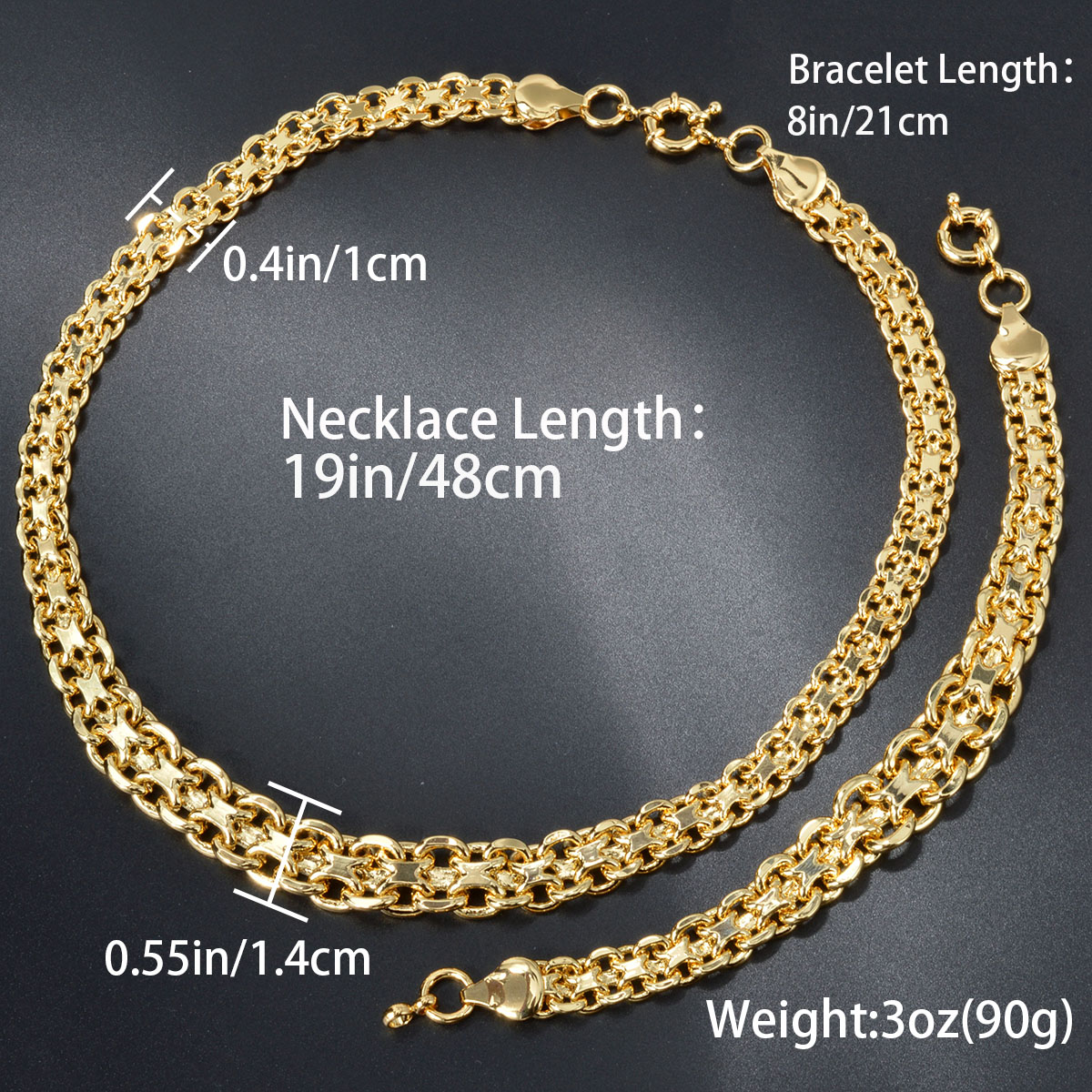 Sunny Luxury 18k Gold Plated G - Men Accessories In Dubai ulasan dan harga