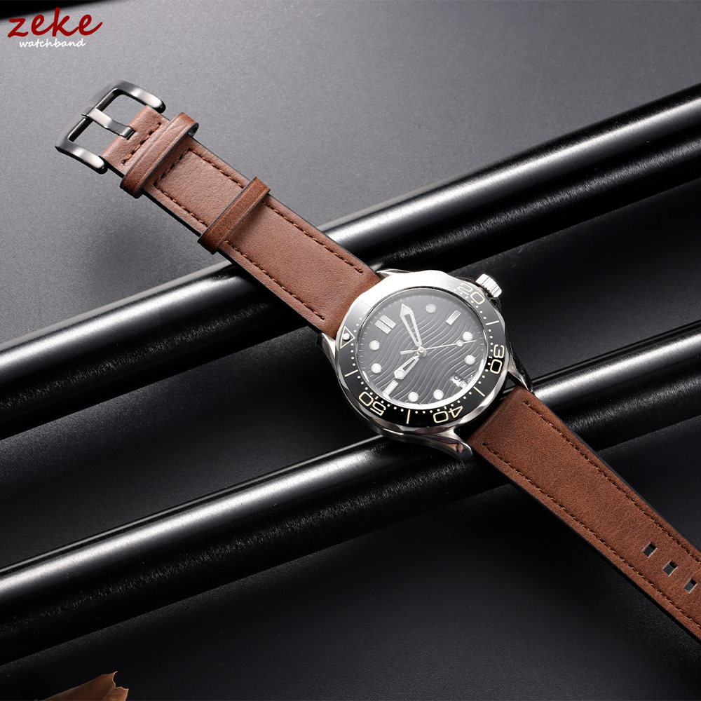 20/22mm Leather Strap Watchban - Men'S Accessories New Balance ulasan dan harga