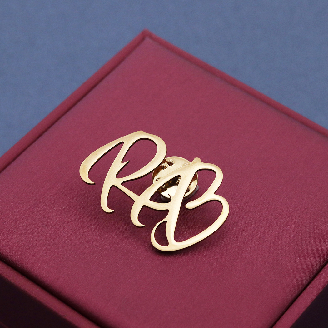 Custom Interlocking Initial Le - Men Accessories Gift Set ulasan dan harga