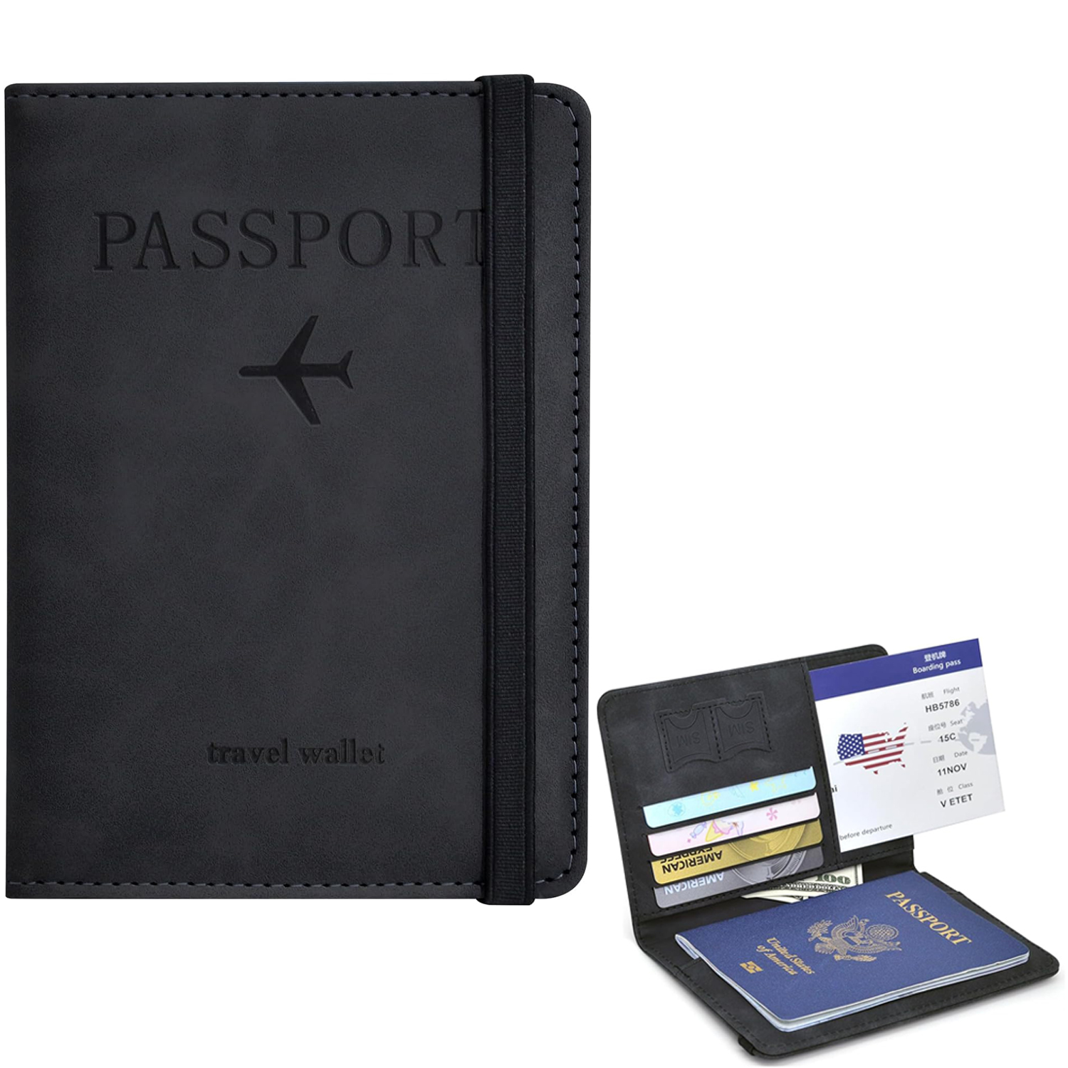 Passport Holder Wallet Cover T - Men'S Accessories Essentials ulasan dan harga