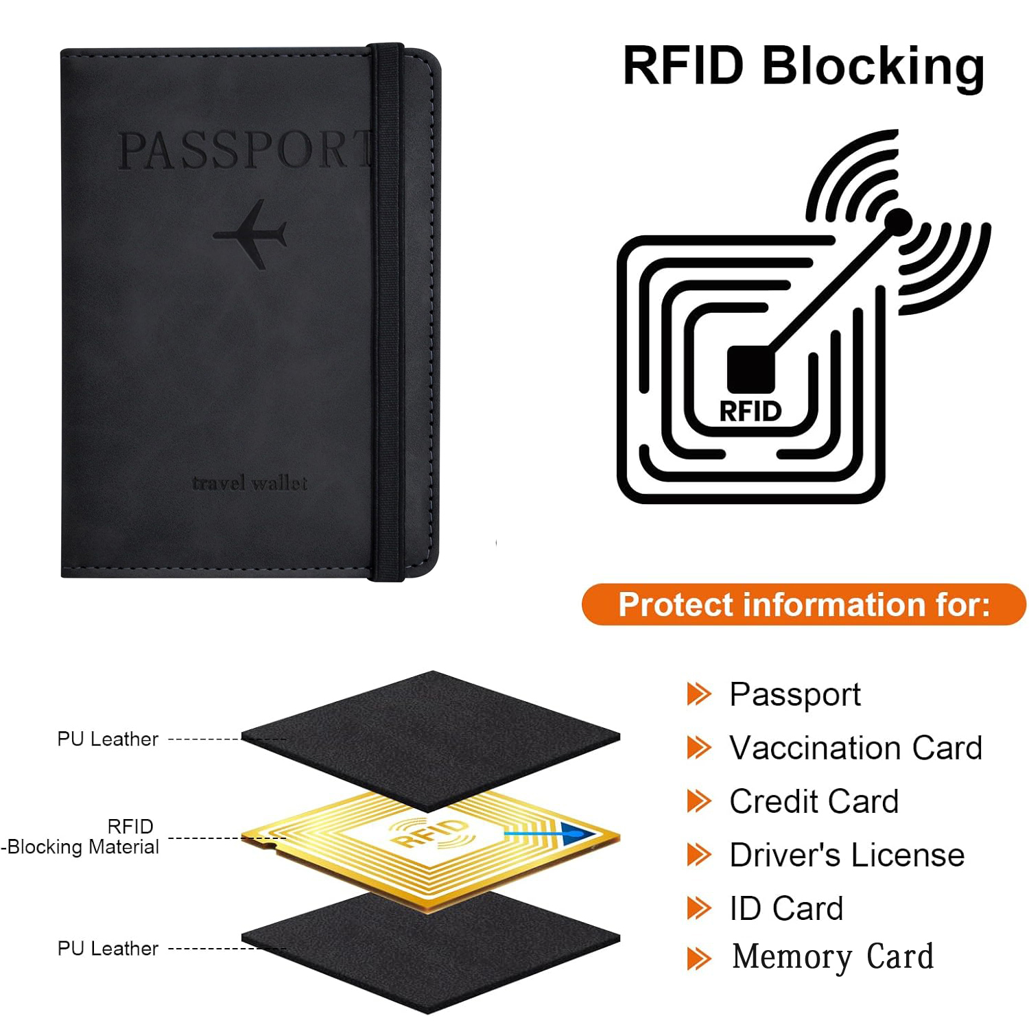 Passport Holder Wallet Cover T - Men'S Accessories Essentials ulasan dan harga