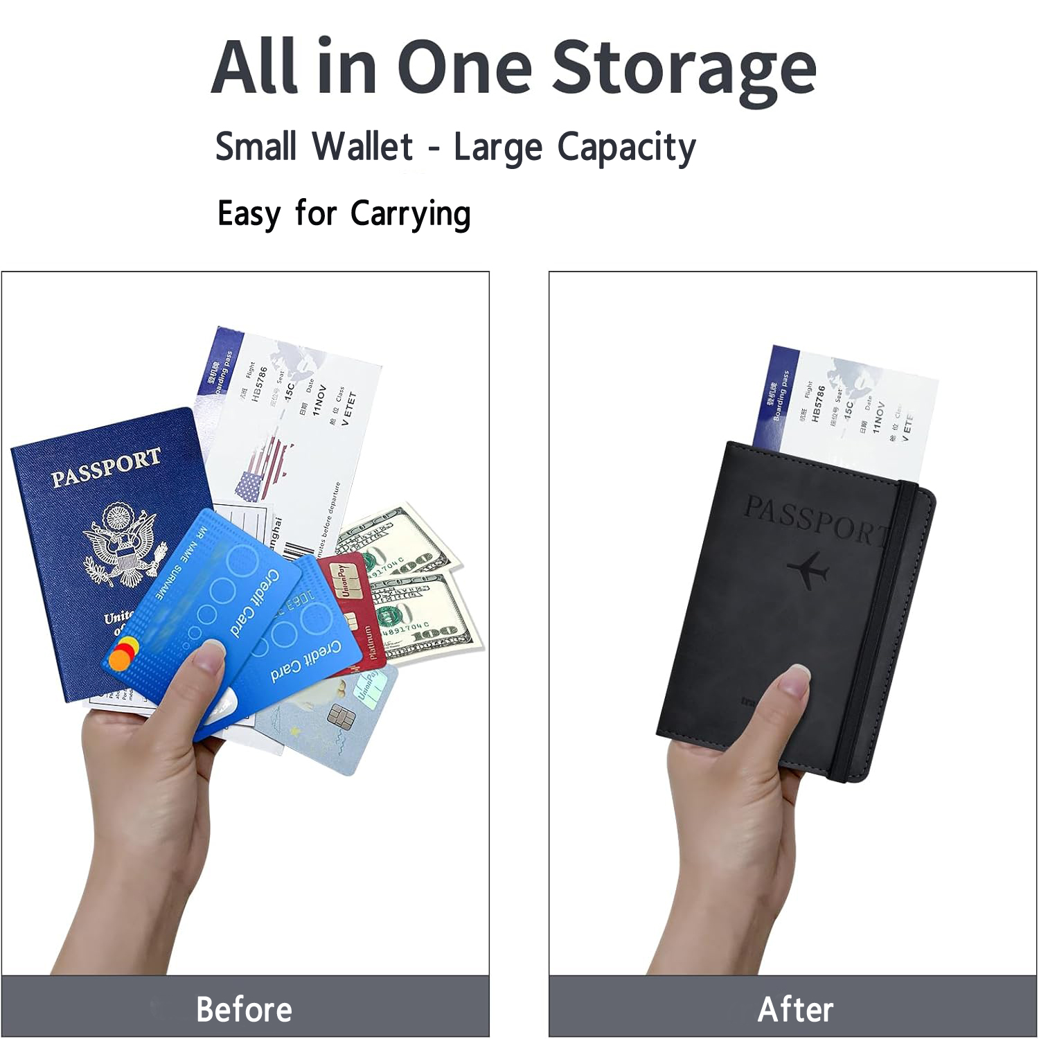 Passport Holder Wallet Cover T - Men'S Accessories Essentials ulasan dan harga