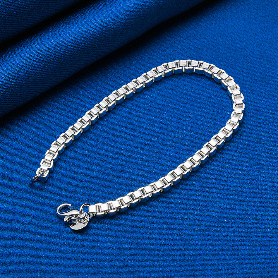 925 sterling silver 8-inch exq - Men Accessories Chain And Bracelet ulasan dan harga