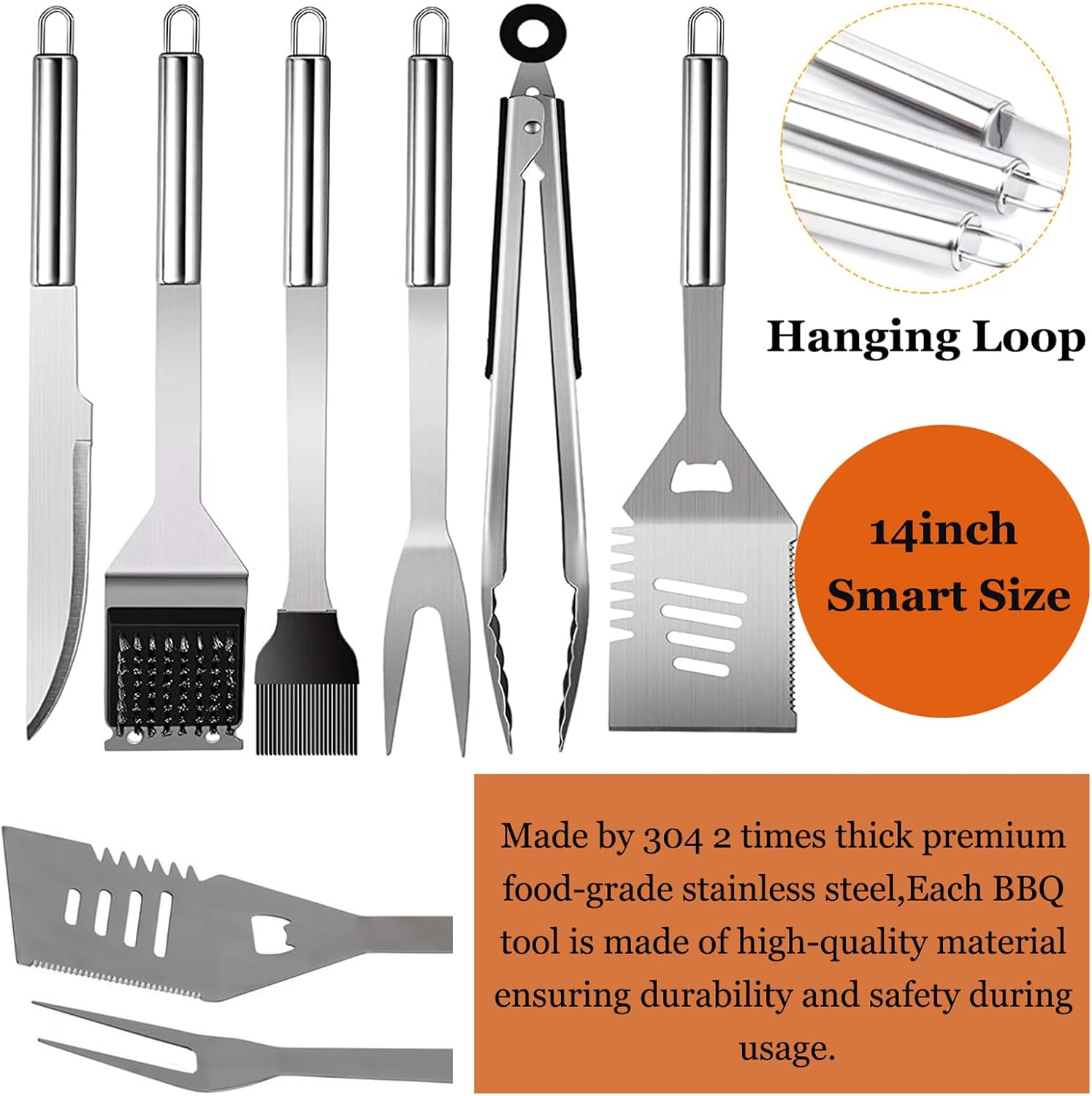 Grill Set with Apron for Men,  - Men Accessories Gift Set ulasan dan harga