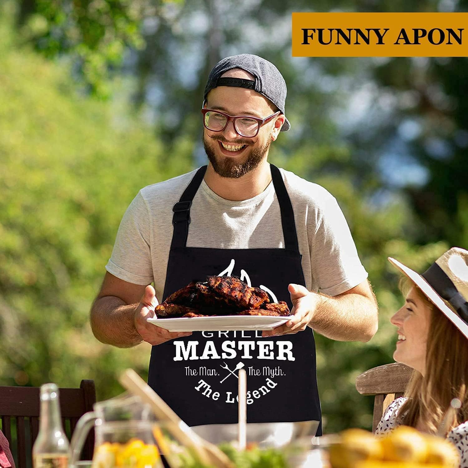 Grill Set with Apron for Men,  - Men Accessories Gift Set ulasan dan harga