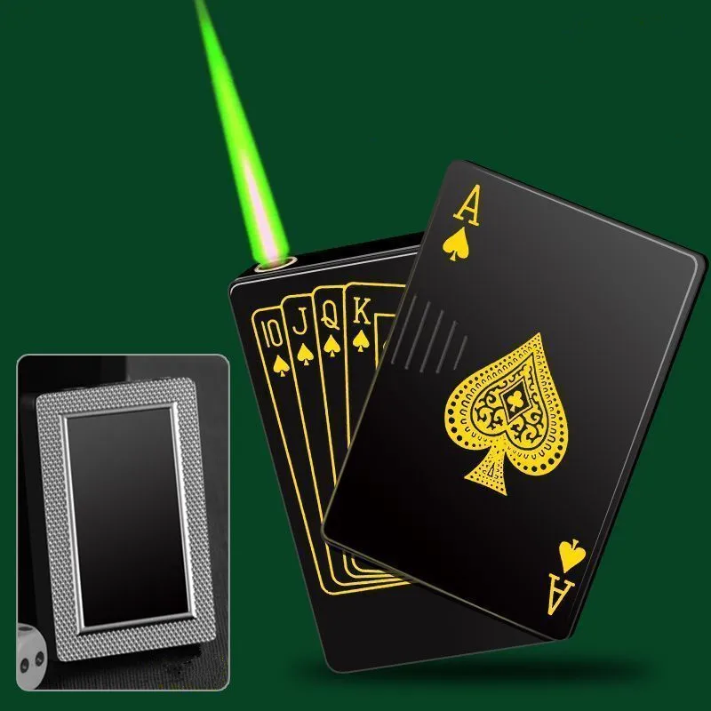 Metal Playing Cards Butane Lig - Men Accessories Pk ulasan dan harga