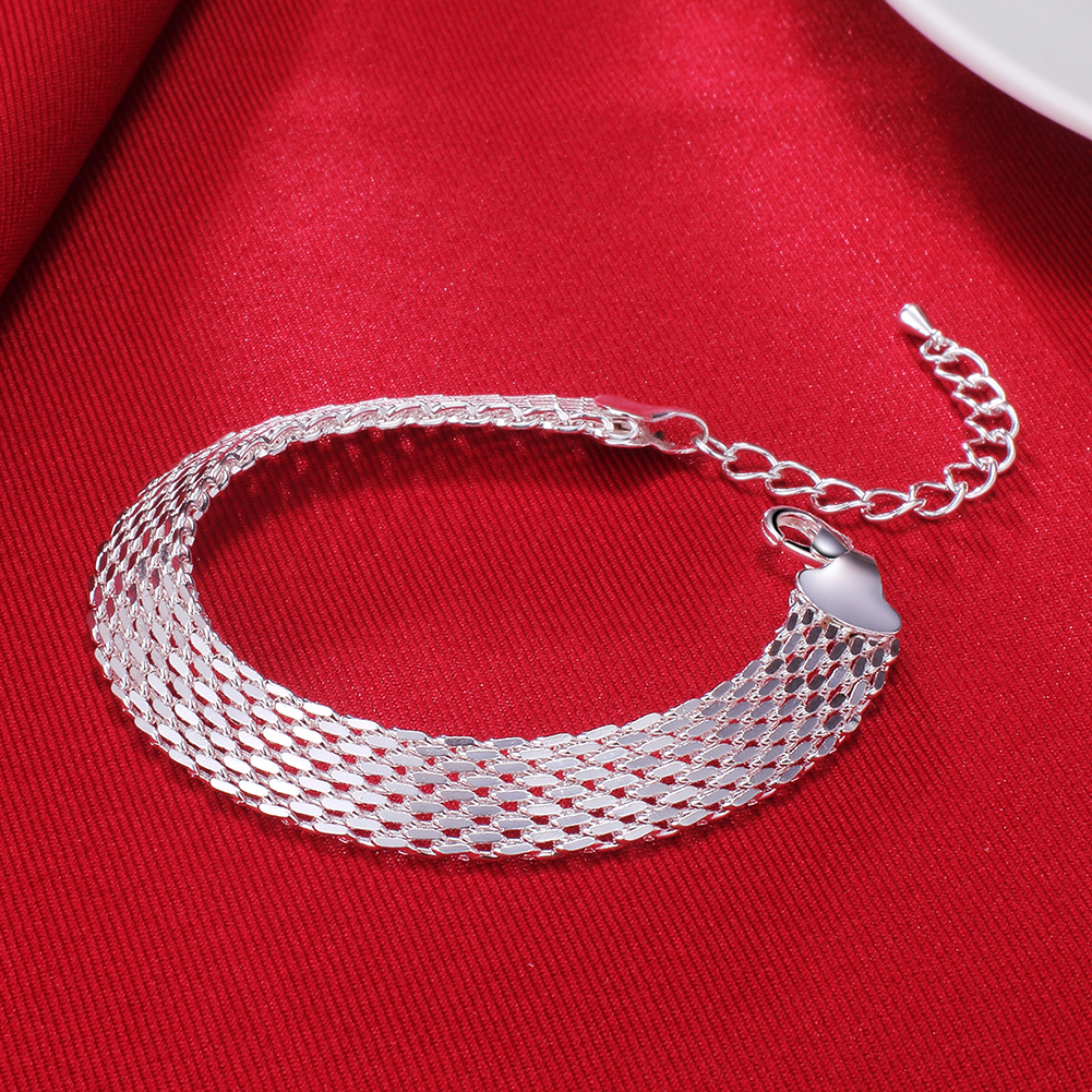 10mm 925 Sterling Silver Mesh  - Men Accessories Chain And Bracelet ulasan dan harga