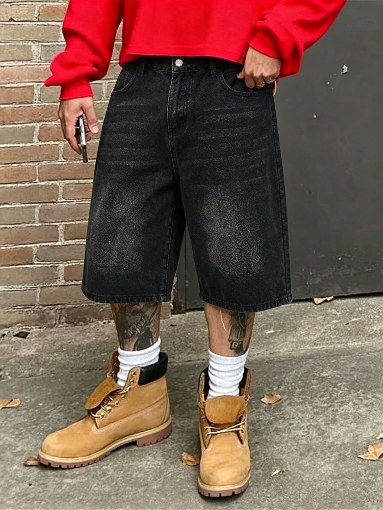 Men Trendy Loose Non‑Stretch J - Men'S Accessories For Jeans ulasan dan harga
