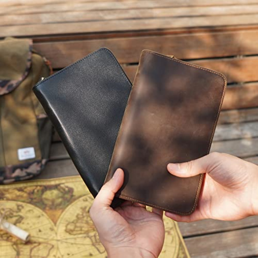 Polare Full Grain Leather Pass - Passport Wallet Rfid ulasan dan harga
