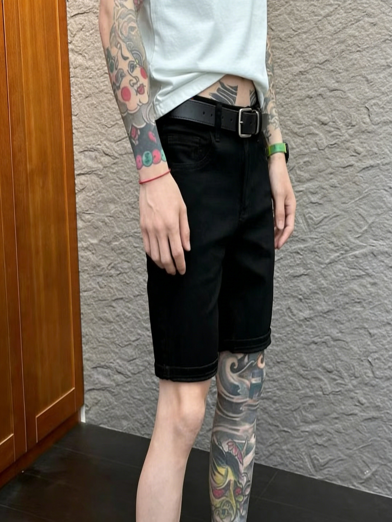 Minimalist Jeans Black Slim De - Men'S Accessories For Jeans ulasan dan harga