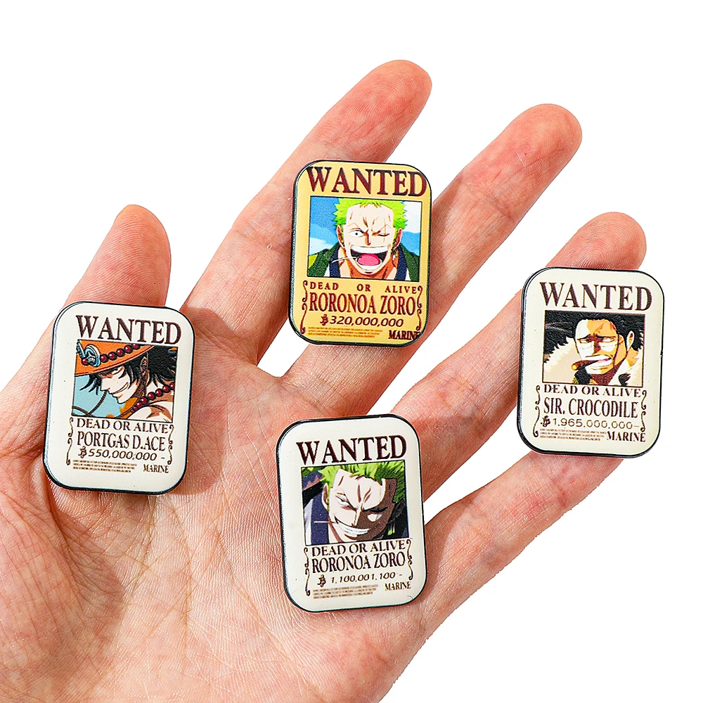 4 Pcs Fashion Cartoon Anime Br - Lapel Pin Enamel ulasan dan harga