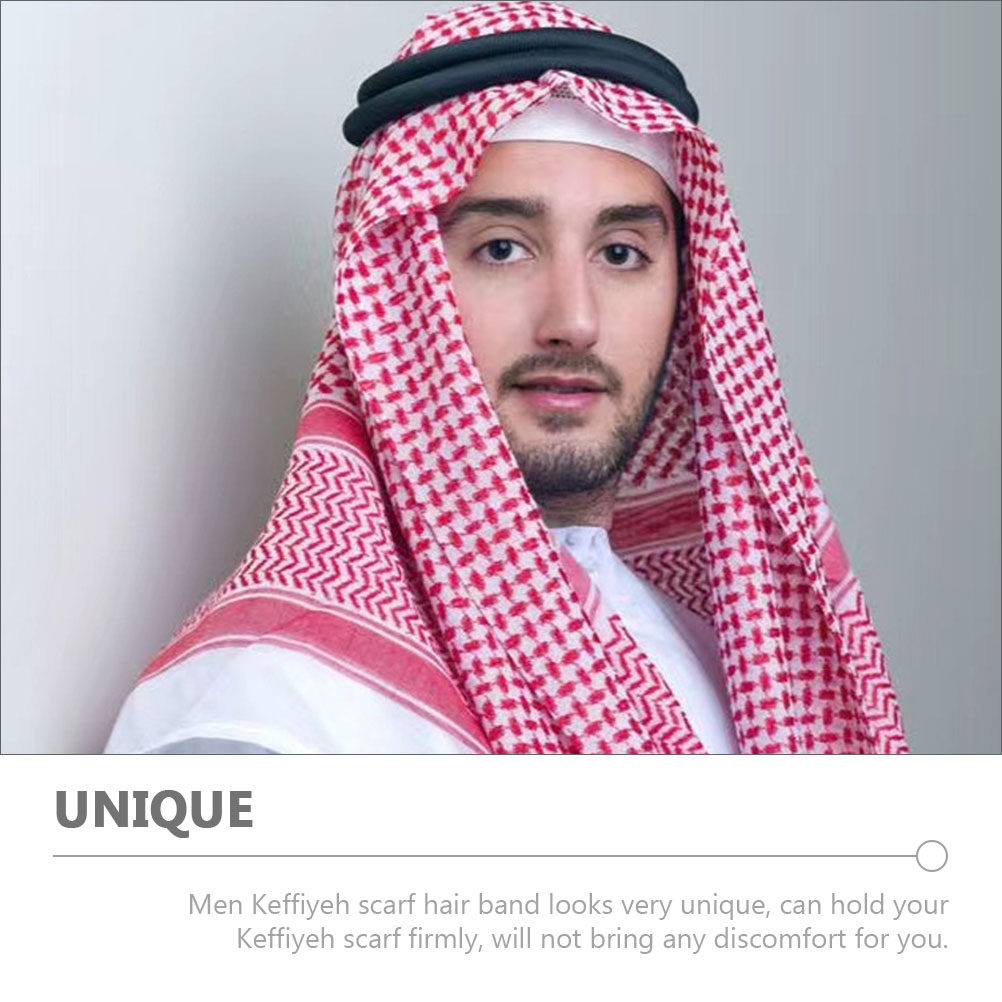 2Pcs Men Arab Turban Headbands - Men Accessories In Dubai ulasan dan harga