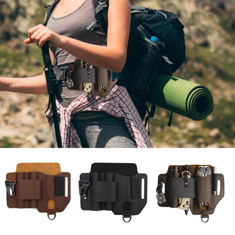 Men Leather EDCs Organizer She - Men Accessories Organiser ulasan dan harga