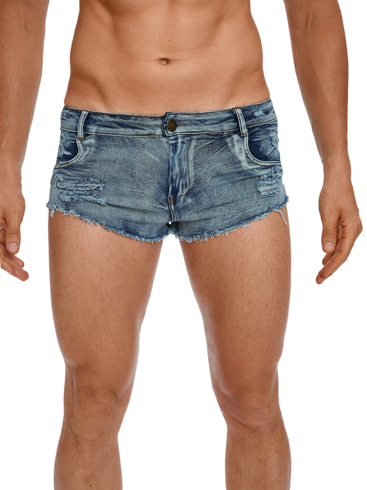 Men's Tight Low Waist Jeans Sh - Men'S Accessories For Jeans ulasan dan harga