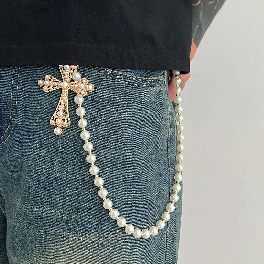 KunJoe Hip Hop Big Jesus Cross - Men'S Accessories For Jeans ulasan dan harga