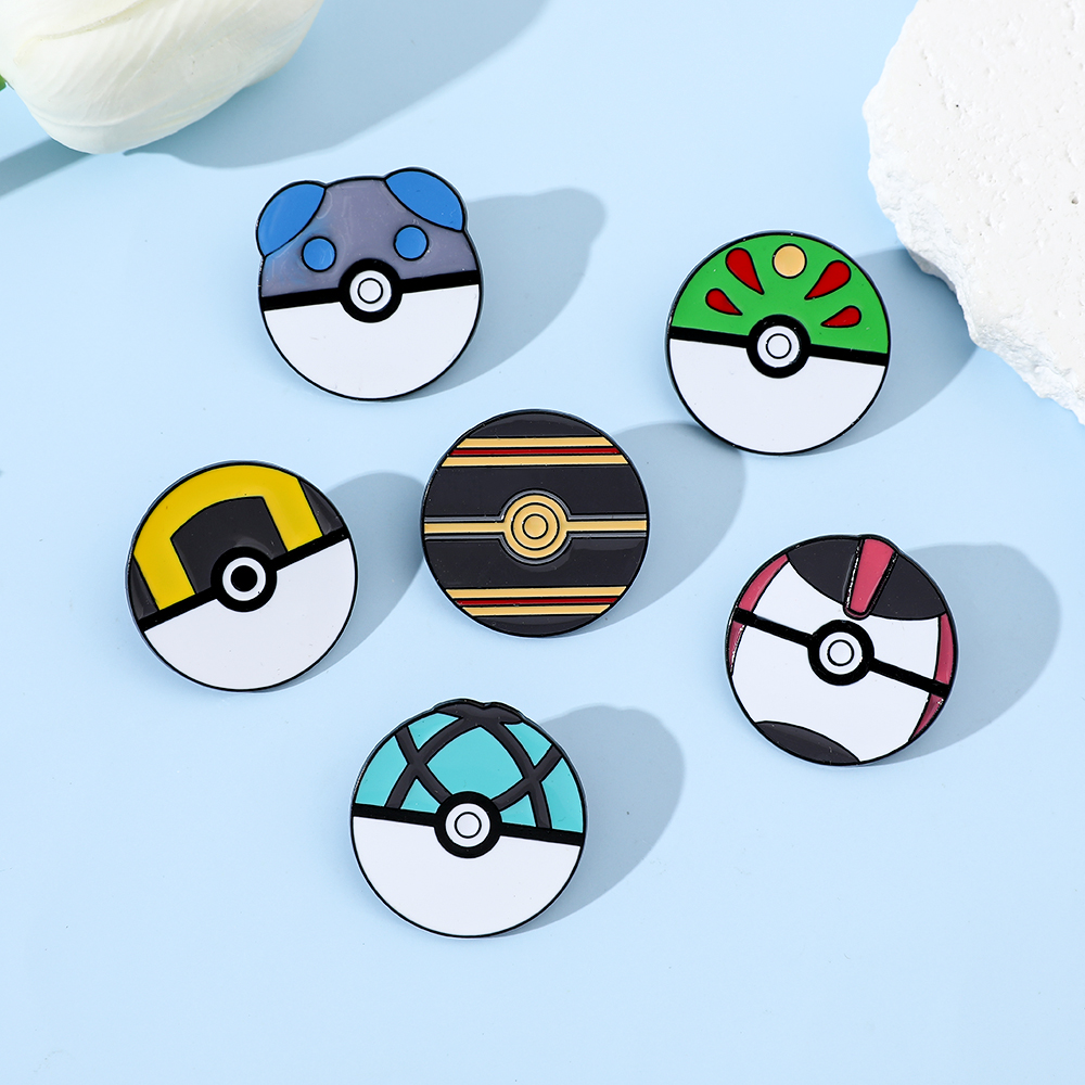 14 Pcs Cartoon Brooch Minimali - Lapel Pin Enamel ulasan dan harga