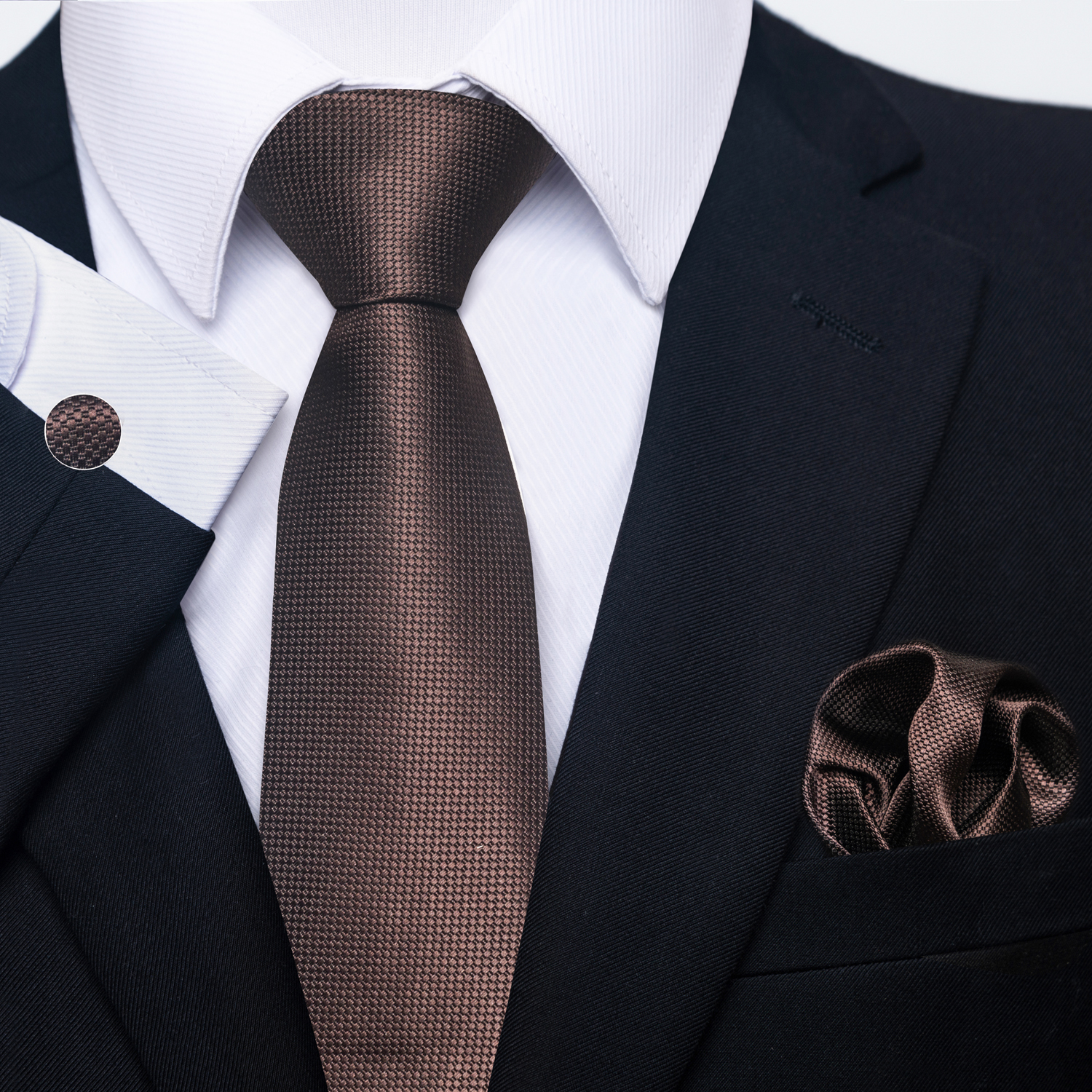 Brand 100% Silk Tie Pocket Squ - Men'S Accessories Gift Set Branded ulasan dan harga