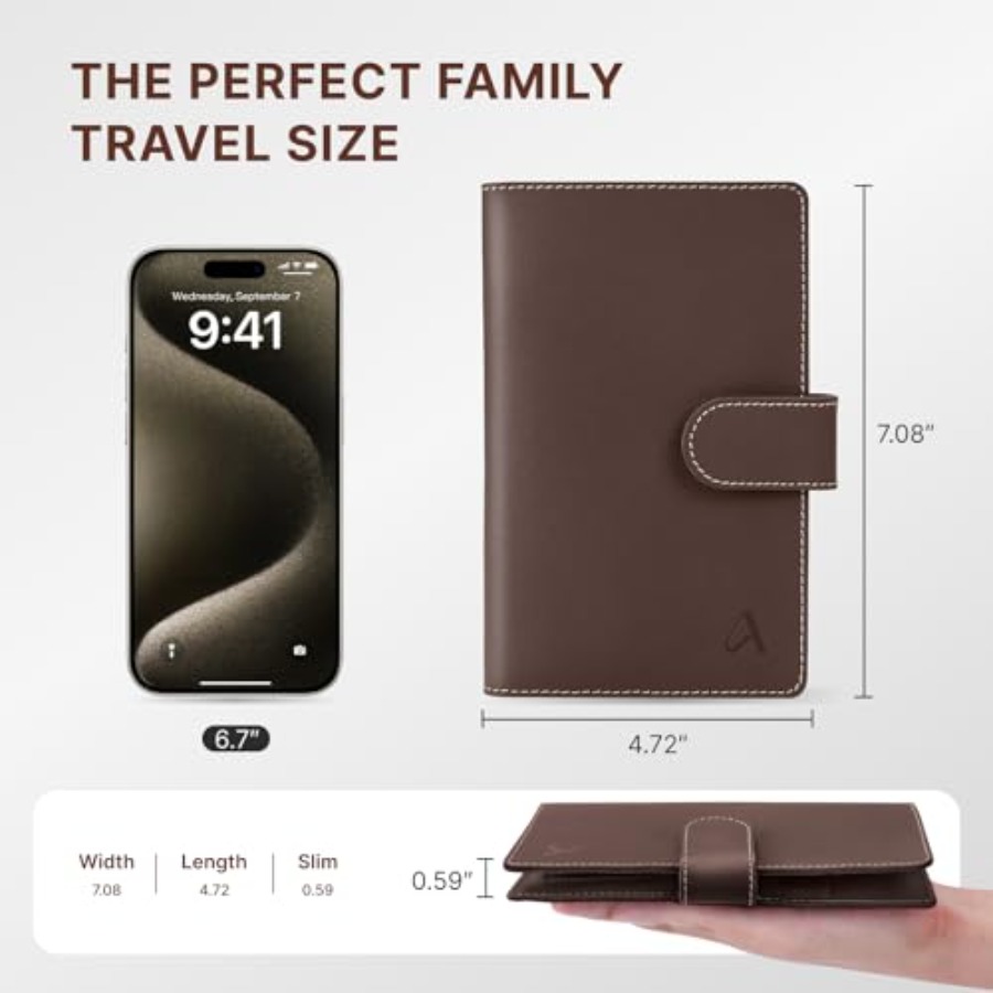 Family Passport Holder, Rfid B - Passport Wallet Rfid ulasan dan harga