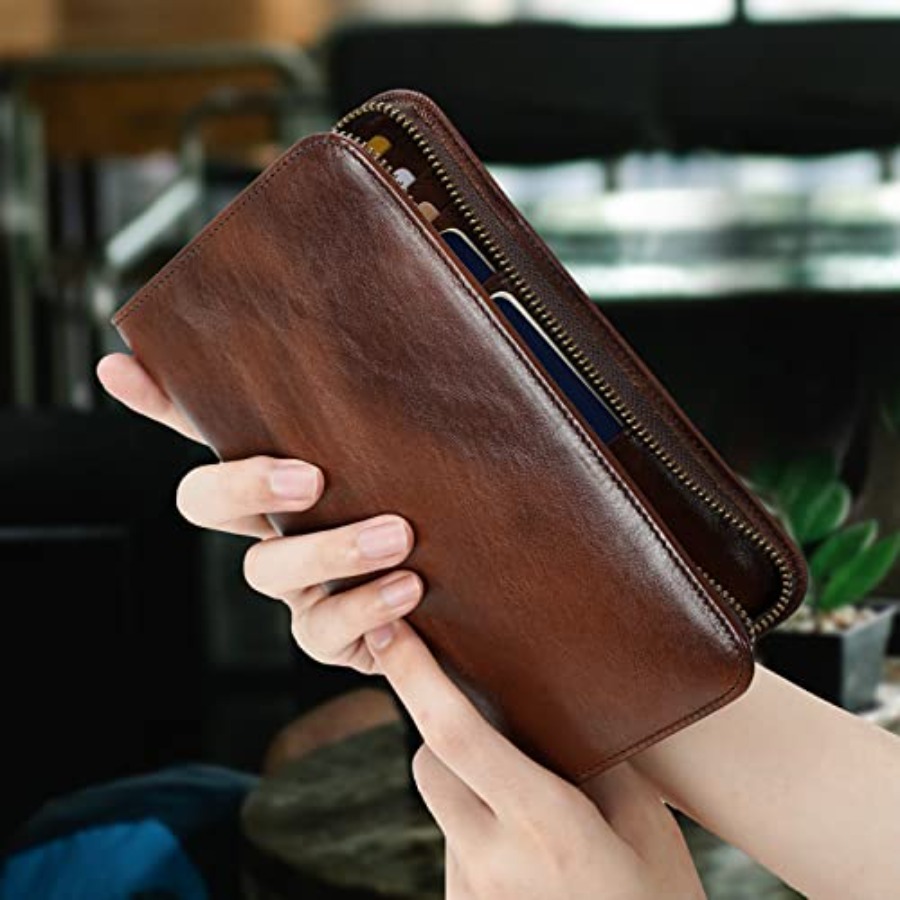 Polare Full Grain Leather Pass - Passport Wallet Rfid ulasan dan harga