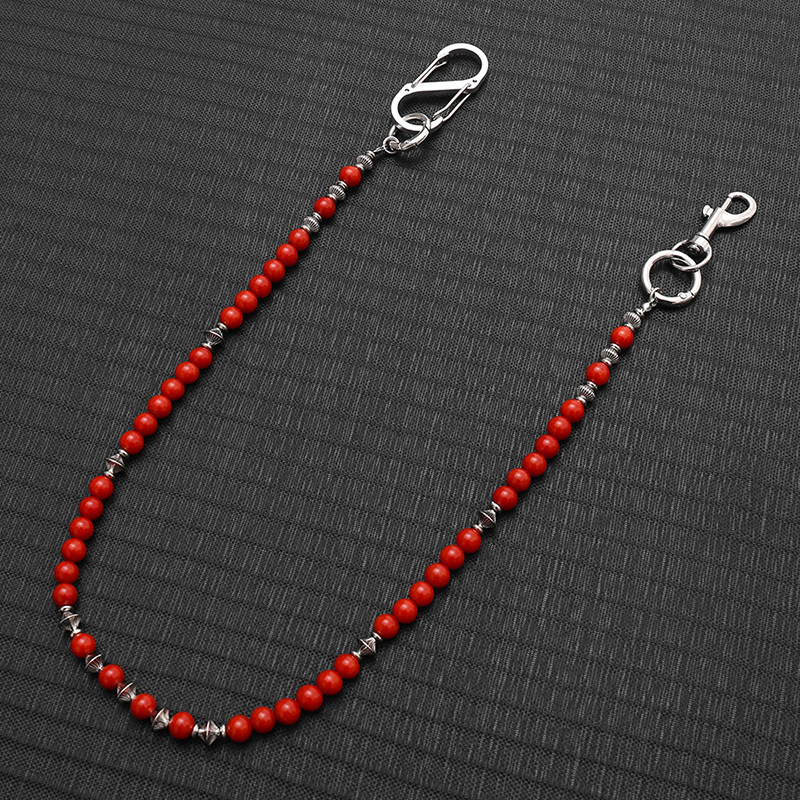 Hip Hop Punk Jean Chain Red Be - Men Accessories Pk ulasan dan harga