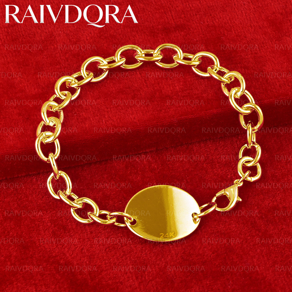18K Gold Plated Disc Chain Bra - Men Accessories Chain And Bracelet ulasan dan harga