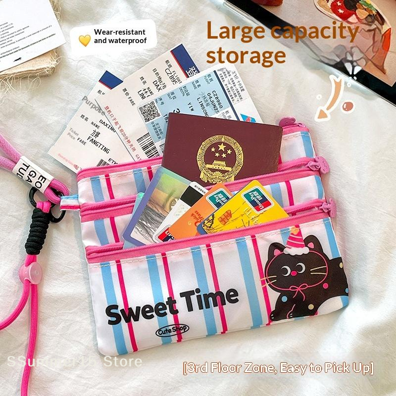 【R】Travel Passport Holder Wall - Passport Wallet Rfid ulasan dan harga