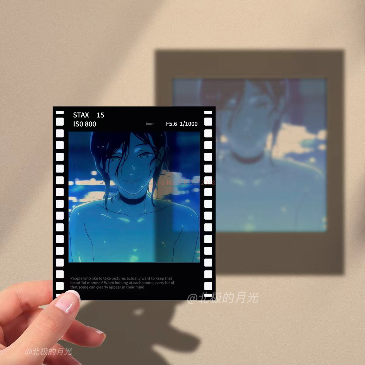 Chainsaw Man Reze Arc Polaroid - Men Accessories To Gift ulasan dan harga
