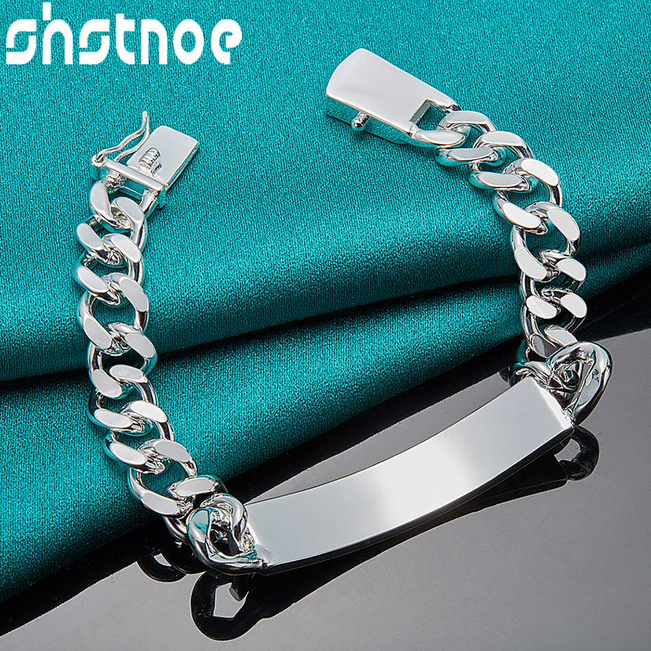 SHSTONE 925 Sterling Silver 2/ - Men Accessories Chain And Bracelet ulasan dan harga