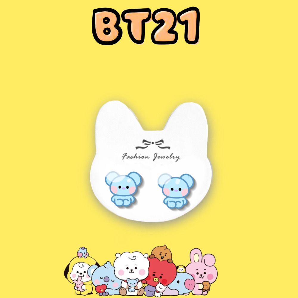 BT21 merchandise cartoon cute  - Men Accessories Online ulasan dan harga
