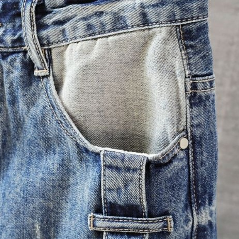 Men's Short Jeans Pants with P - Men'S Accessories For Jeans ulasan dan harga