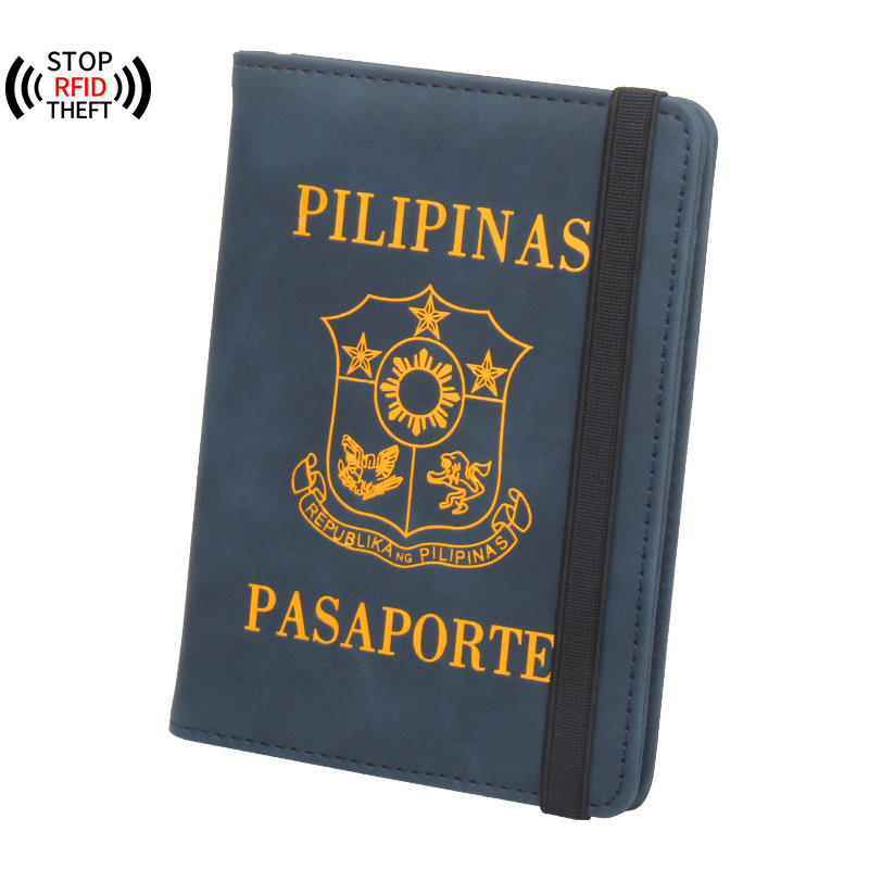 Philippines Passport Cover Rfi - Passport Wallet Rfid ulasan dan harga