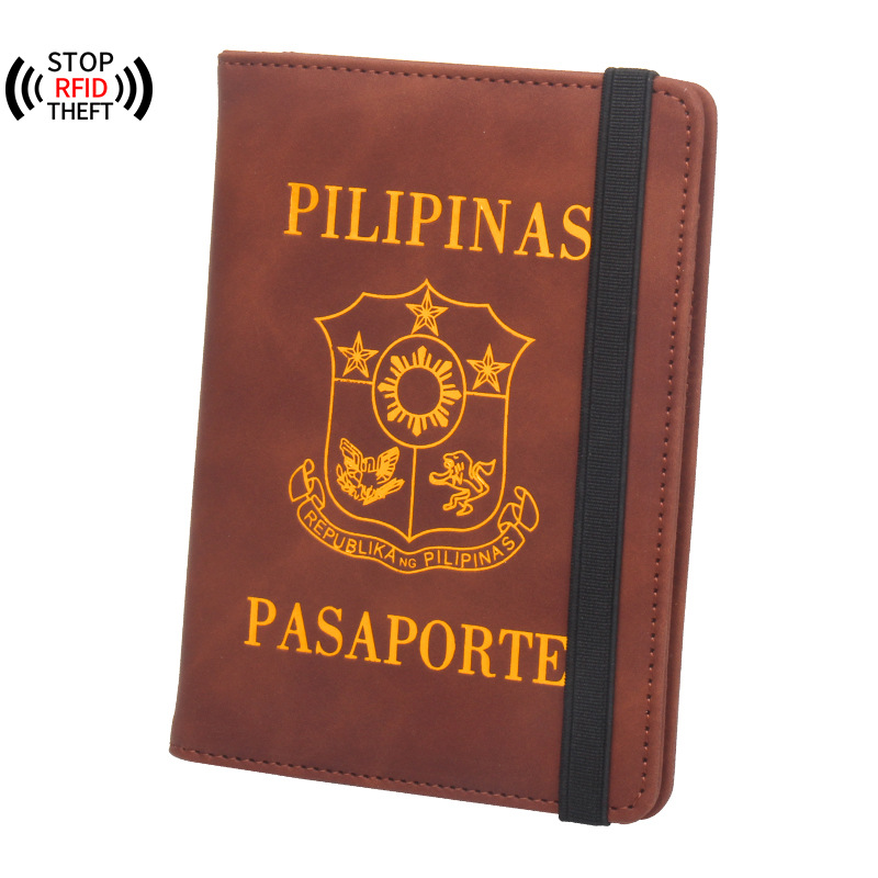 Philippines Passport Cover Rfi - Passport Wallet Rfid ulasan dan harga